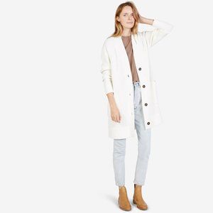 Everlane Chunky Wool Cardigan Coat